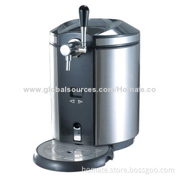wine cooler, Beer dispenser with thermoelectric cooling system for 5L universal keg using